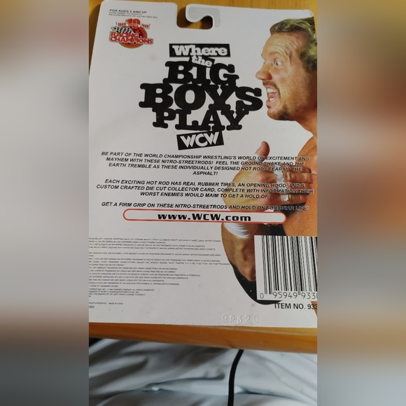 WCW-1999 Bam Bam Bigelow 1940 Ford Nitro-Street Rods Slamboree-Racing Champions - Picture 2 of 2